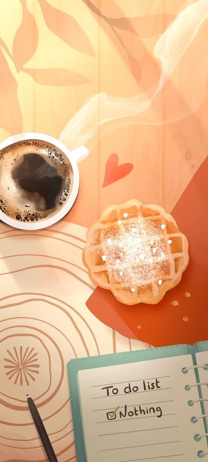 illustration jeunesse gouter cocooning