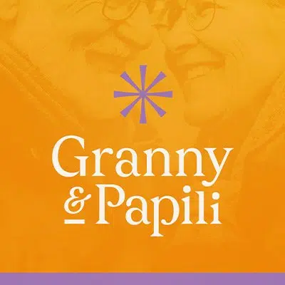 Communication visuelle de Granny & Papili