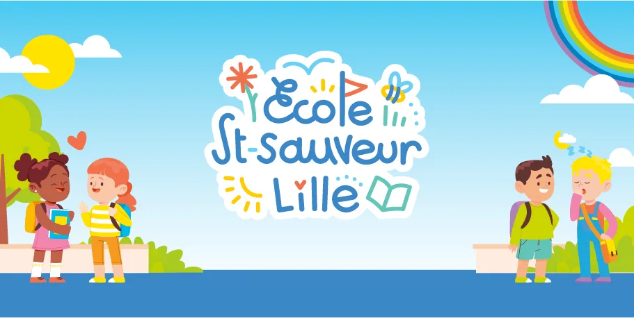 Bannière école St-Sauveur Lille