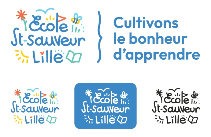 Déclinaisons du logo Saint-Sauveur