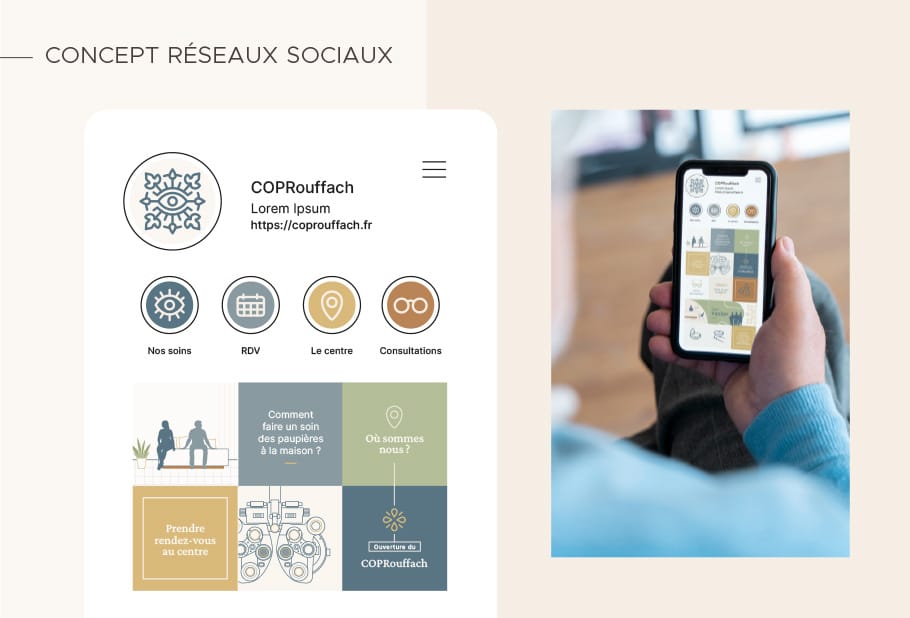 Réseaux sociaux pour des ophtalmologistes