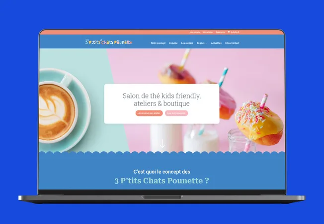 Site des 3 P'tits Chats Pounette