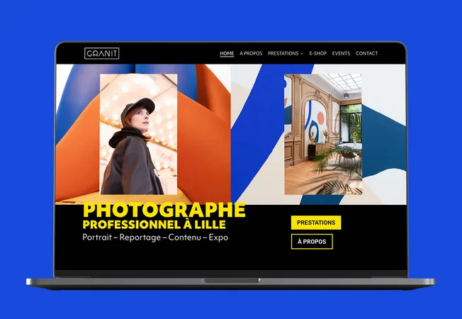 Site de Granit Photo, photographe Lille