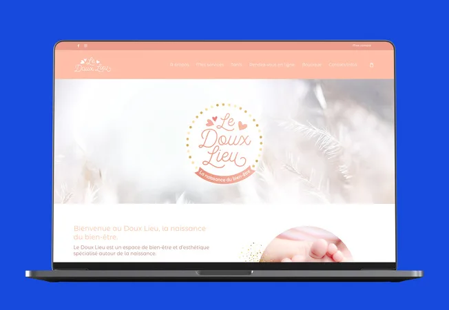 Site du Doux Lieu, la naissance du bien-être