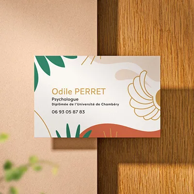 Carte de visite Odile Perret psychologue