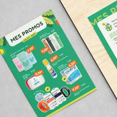 Flyers promos été pharmacie sis officine