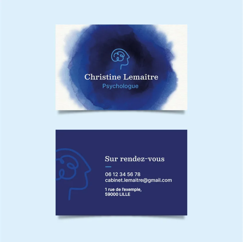 carte-de-visite-hypnotherapeute-psychologue-07-preview carte de visite introspection bleue
